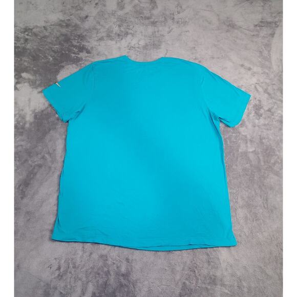 Nike NFL Miami Dolphins Sz XL Short Sleeve T Shirt Aqua Mens Football Ca17-36 - Picture 4 of 6